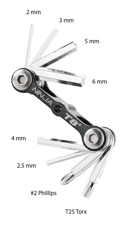 Topeak Ninja Master+ Toolbox T8 - Image 2