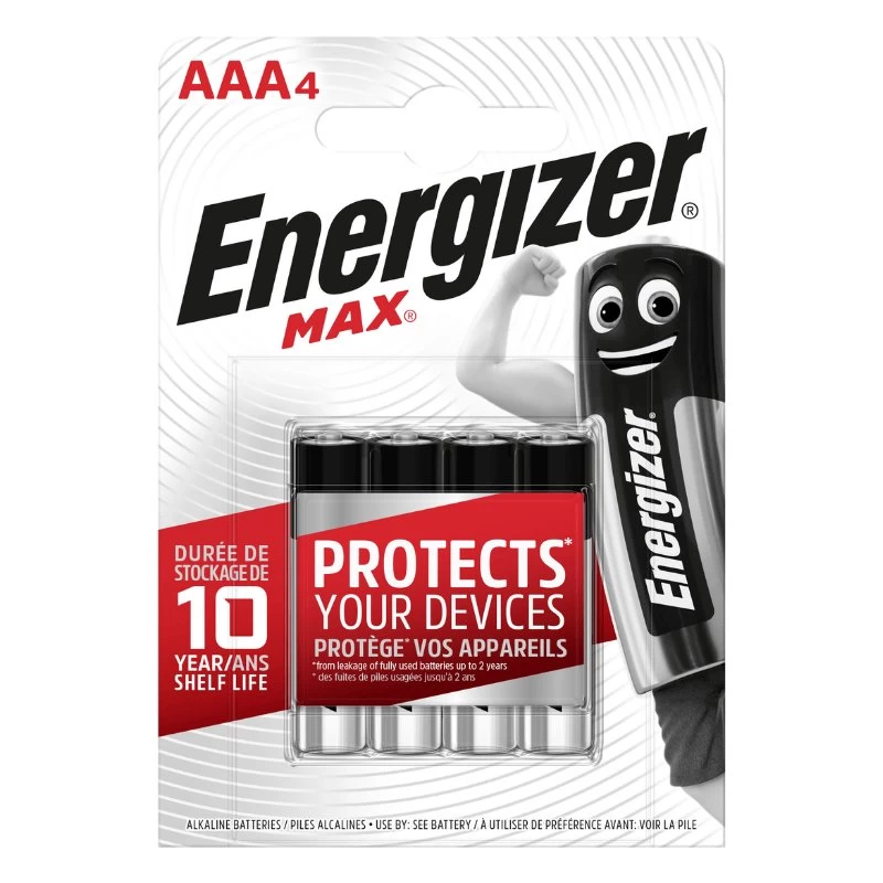 Energizer MAX AAA (4 Pack)