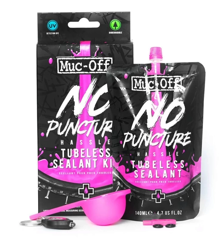 Muc-Off No Puncture Hassle Tubeless Sealant Kit 140 Ml