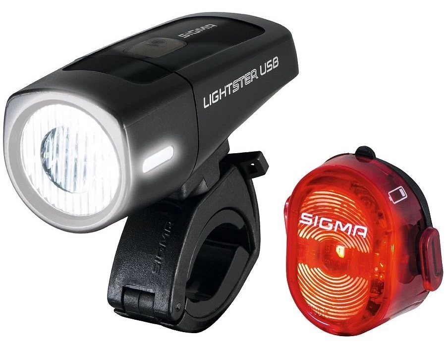 SIGMA SPORT Sigma Lightster USB + Nugget II Set